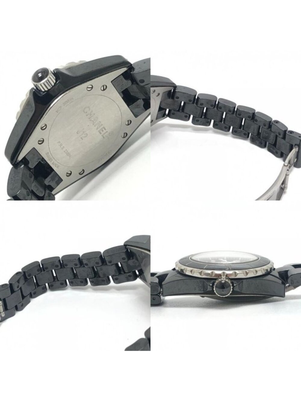 Chanel Watch Ceramic Black - Picture 8 of 9